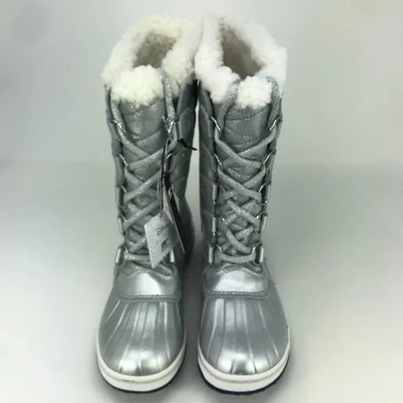 NEW Sorel Disney x Tofino II Frozen 2 Waterproof Shearling Winter Boots size 6.5
