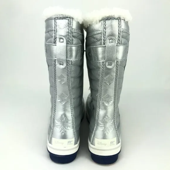 NEW Sorel Disney x Tofino II Frozen 2 Waterproof Shearling Winter Boots size 6.5