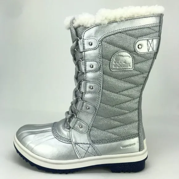 NEW Sorel Disney x Tofino II Frozen 2 Waterproof Shearling Winter Boots size 6.5