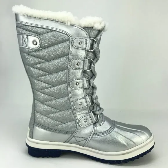 NEW Sorel Disney x Tofino II Frozen 2 Waterproof Shearling Winter Boots size 6.5