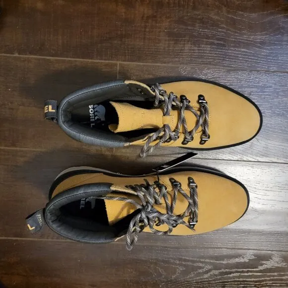 NEW Sorel Hi Line Hiker Boots Womens 10.5 Suede Outdoor Rugged Durable Comfort