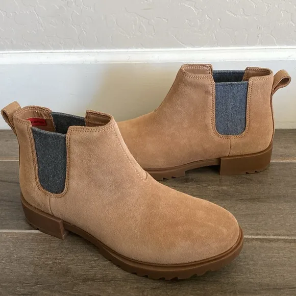 NEW Sorel Women's Emelie II Chelsea Boots LeatherWaterproof Brown Size 8