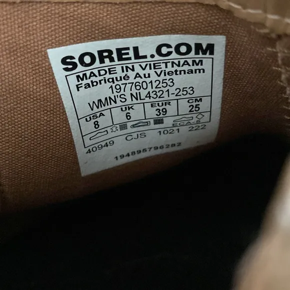 NEW Sorel Women's Emelie II Chelsea Boots LeatherWaterproof Brown Size 8