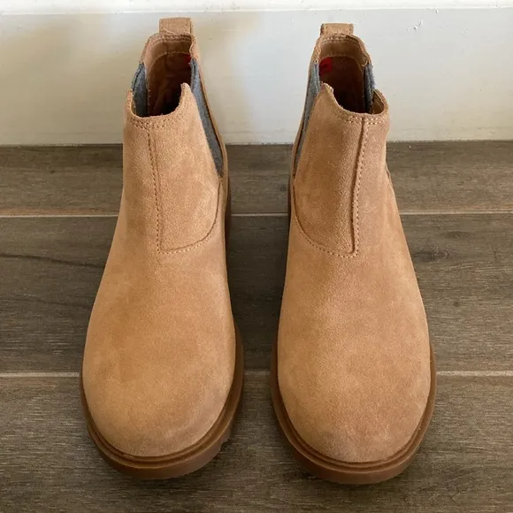 NEW Sorel Women's Emelie II Chelsea Boots LeatherWaterproof Brown Size 8