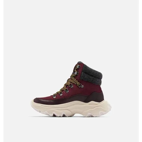 NEW SOREL women's kinetic breakthru conquest sneaker boots in new cinder