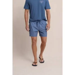 NEW SOUTHERN TIDE jaw breakers swim trunks in light indigo