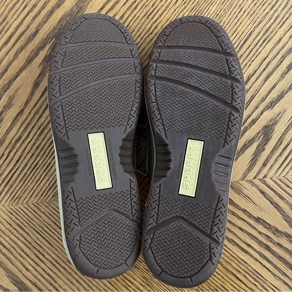 NEW! SPERRY Billfish Boat Shoes - Dark Tan