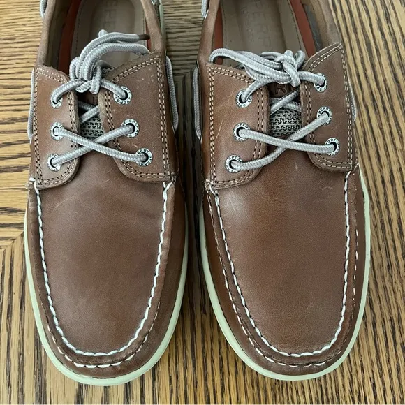 NEW! SPERRY Billfish Boat Shoes - Dark Tan
