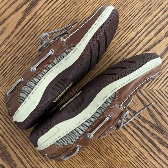NEW! SPERRY Billfish Boat Shoes - Dark Tan