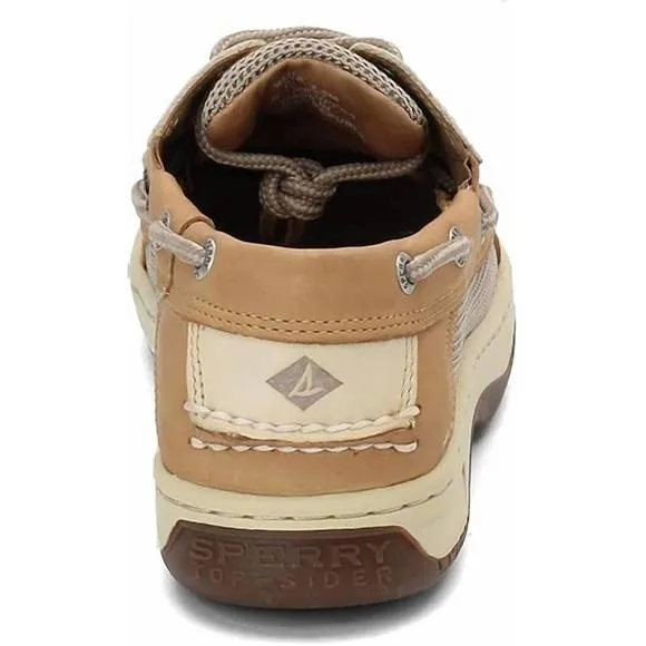 NEW SPERRY men's billfish 3-eye boat shoe in tan/beige