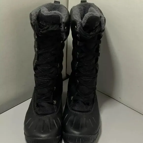 NEW TIMBERLAND Womens Mount Holly Tall Duck Boot Size 7.5 Waterproof Snow Black