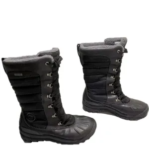 NEW TIMBERLAND Womens Mount Holly Tall Duck Boot Size 7.5 Waterproof Snow Black
