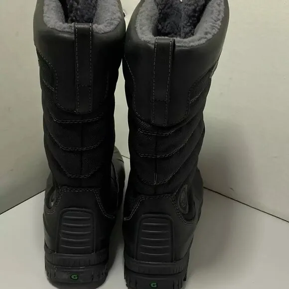 NEW TIMBERLAND Womens Mount Holly Tall Duck Boot Size 7.5 Waterproof Snow Black