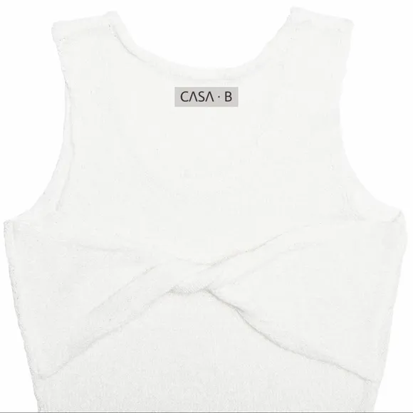 NEW to CASA B💫|Gigi Twisted Bandeau Bodycon Maxi Sundress in White Sands🐚🤍