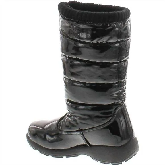 NEW TUNDRA kid's tundra puffy boots in leather