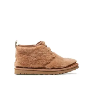 NEW UGG Neumel Cozy Fur Women's Shoes Chukka Boots Chestnut Size 9 - 1123665