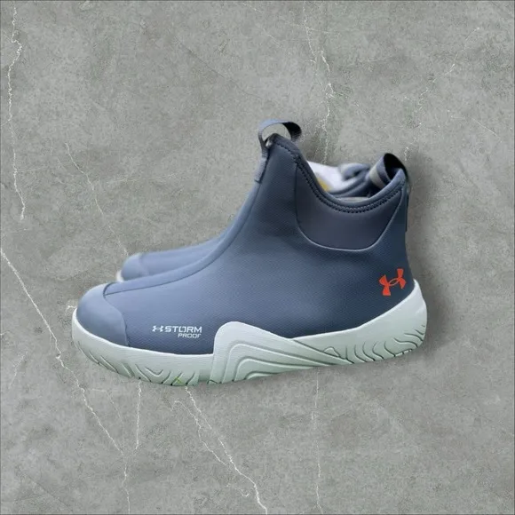 New Under Armour Charged Shoreman Deck Boots Womens Size 7 Blue