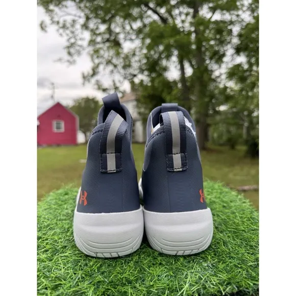 New Under Armour Charged Shoreman Deck Boots Womens Size 7 Blue