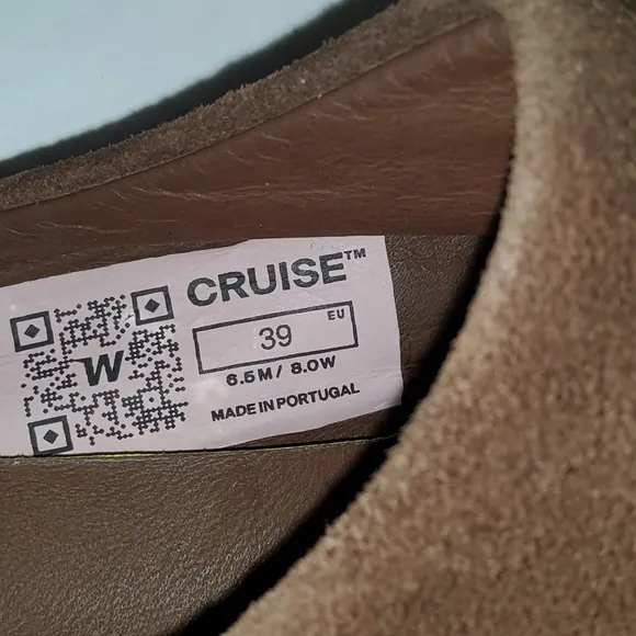 New Wolf &amp; Shepherd Suede Leather Mule Slip On Shoes Unisex Brown