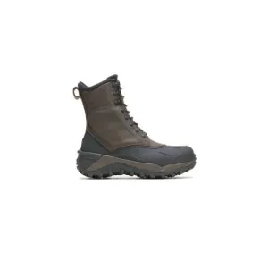 NEW WOLVERINE men's frost tall waterproof snow boots in brown