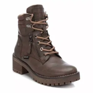 NEW XTI women's biker booties in brown