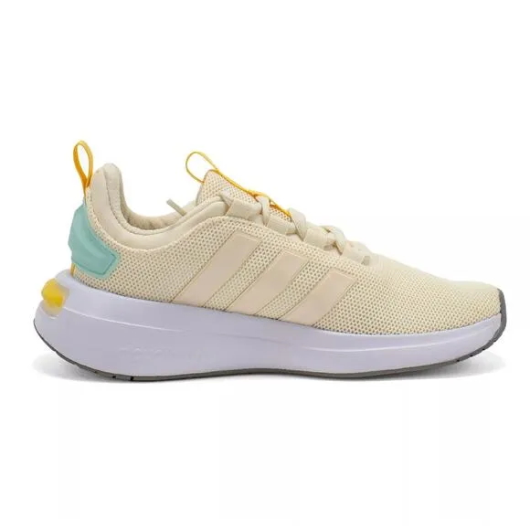 New Yellow‎ Maize Blue Adidas Lightweight Running Walking Shoes Sneakers Women's