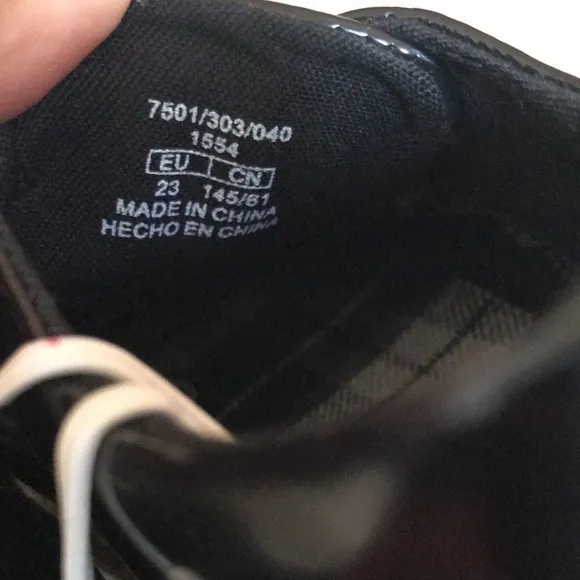 New! ZARA baby girl black slip on Velcro shoes