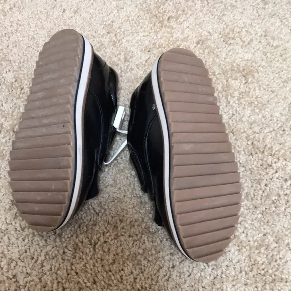 New! ZARA baby girl black slip on Velcro shoes