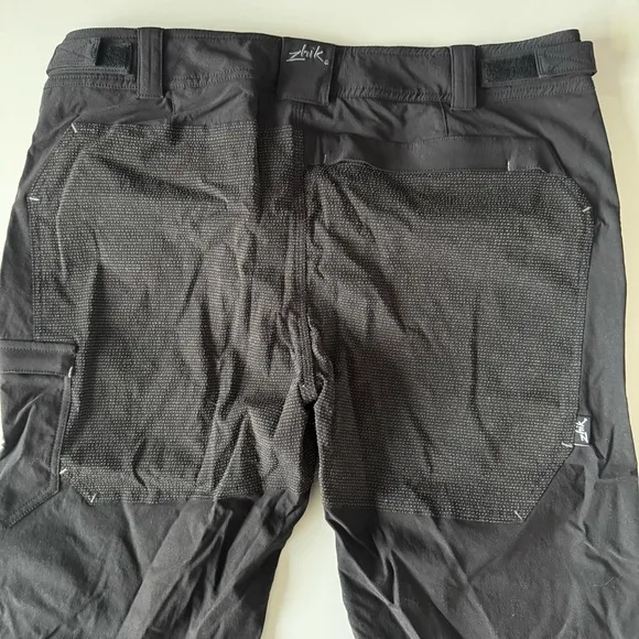 NEW Zhik Deck Pants Mens Size 36 Waist Black Outdoor Sailing Boating