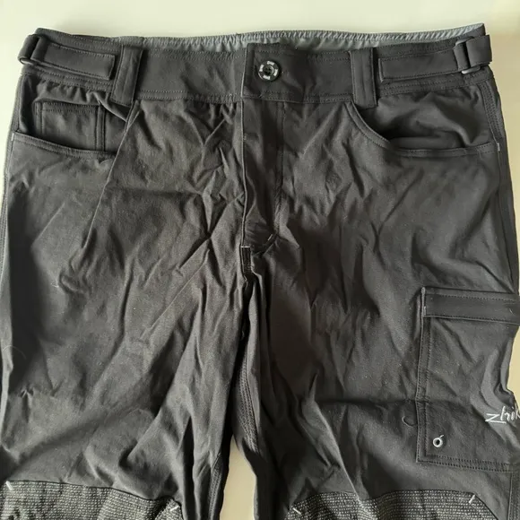 NEW Zhik Deck Pants Mens Size 36 Waist Black Outdoor Sailing Boating