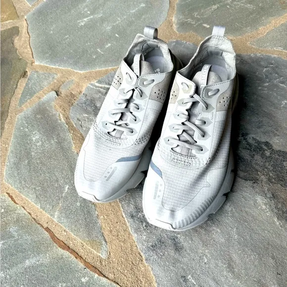 New🌟Anthropologie -Sorel Kinetic Rush Ripstop Sneakers-Grey