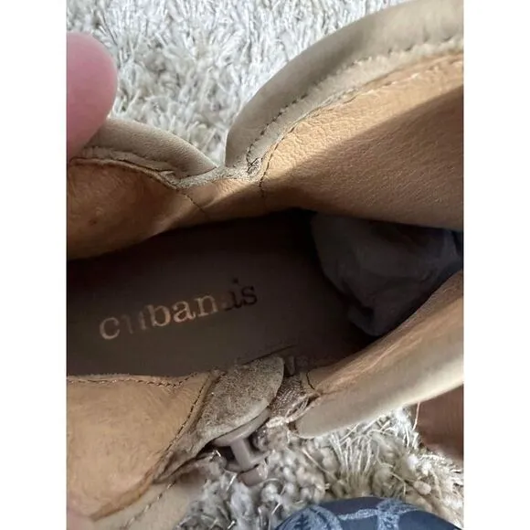 New Anthropologie x Cubanas Woven Ankle Boots sz 10