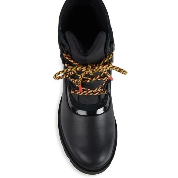 NEW Black Lennox Street Waterproof Lace-up Hiking Boots 7.5