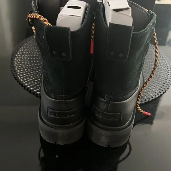 NEW Black Lennox Street Waterproof Lace-up Hiking Boots 7.5