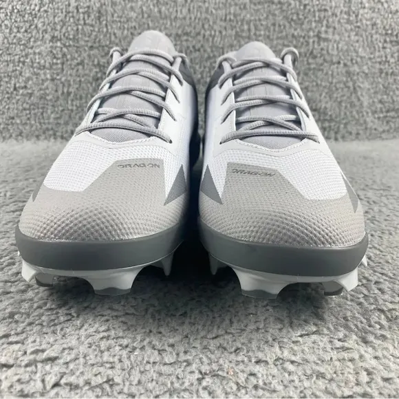 New nike force Trout 8 Pro Molded Baseball Cleats Mens 13 Shoes Grey White Sport