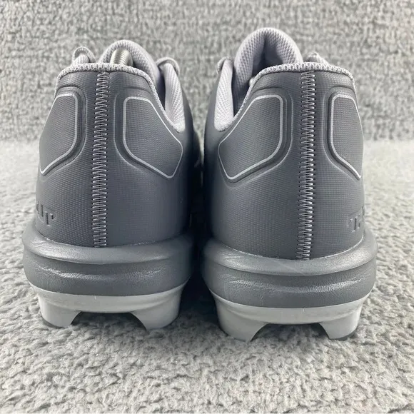 New nike force Trout 8 Pro Molded Baseball Cleats Mens 13 Shoes Grey White Sport