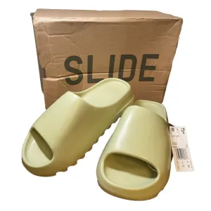 NIB Adidas YEEZY Slide Sandals Green Resin Men’s US Size 8 Comfort FX0494 Casual