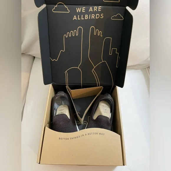 NIB Allbirds Tree Loungers Slip On Shoes Cocoa Size 7