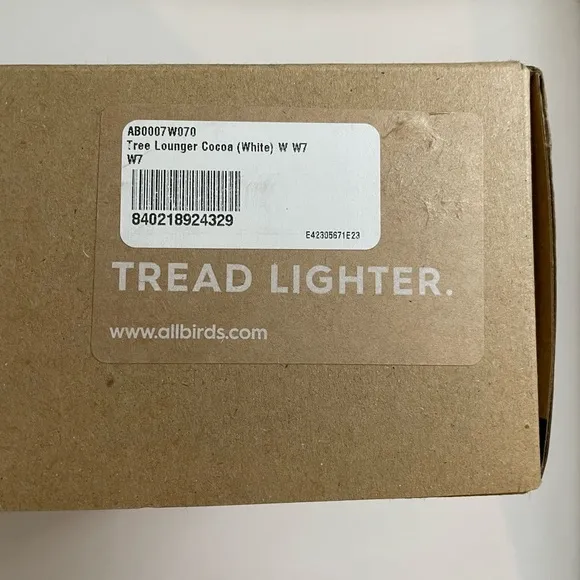 NIB Allbirds Tree Loungers Slip On Shoes Cocoa Size 7