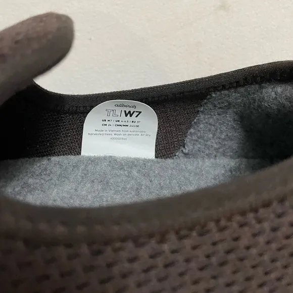 NIB Allbirds Tree Loungers Slip On Shoes Cocoa Size 7