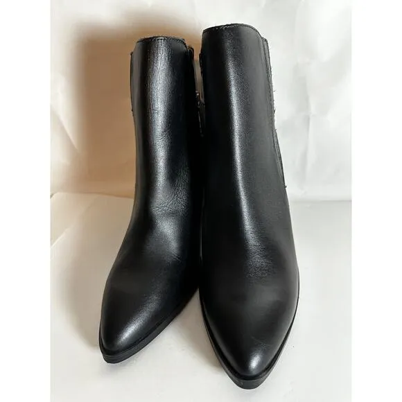 NIB Blondo Reese Women's Boots Black Leather Waterproof Size 9.5 Classy Party