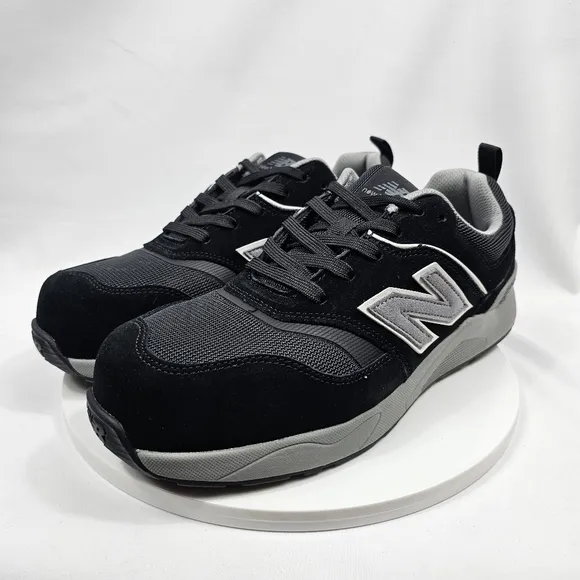 NIB New Balance Elite Lite Comp Toe Sneakers Tennis Shoes Black Gray 10.5 D