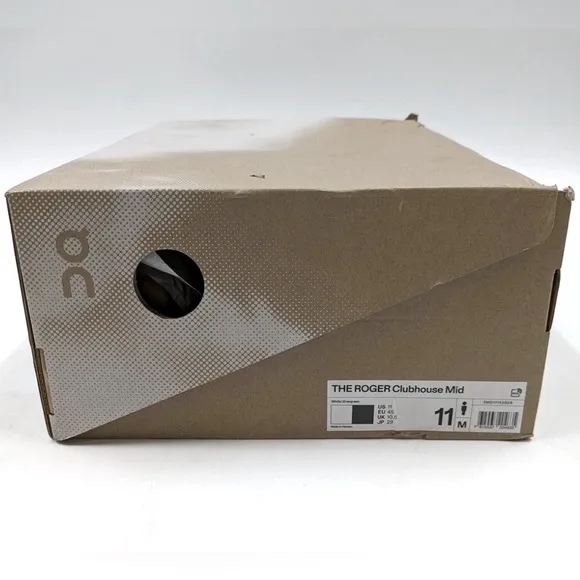 NIB [On] Cloud Running The Roger Clubhouse High-Top Mid Sneakers Men’s Sz 11