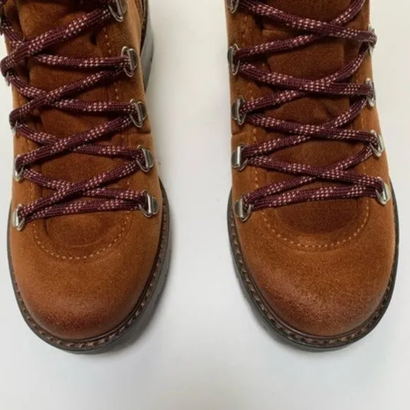 NIB Sam Edelman Brown Tenlee Hiker Winter Boots