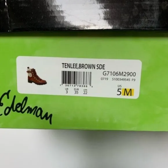NIB Sam Edelman Brown Tenlee Hiker Winter Boots