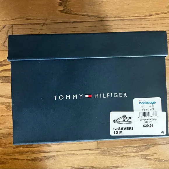 NIB Tommy Hilfiger Brown Suede Sneakers