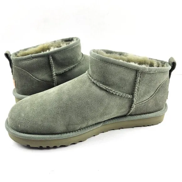 NIB UGG Women’s Classic Ultra Mini Boots in Shaded Clover