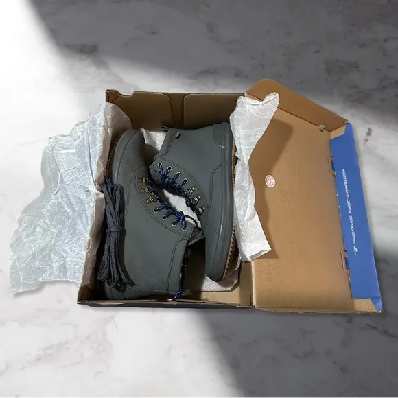 NIB Women’s KEDS Scout Boot II Water Resistant W/ Dream Foam Matte Gray Size 11