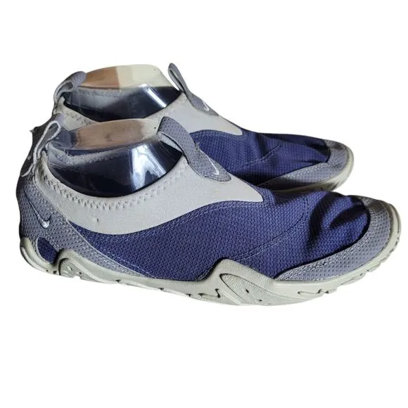 Nike ACG Vintage Aqua Socks Men's Size 9 Blue Gray Water Shoes Beach Hiking