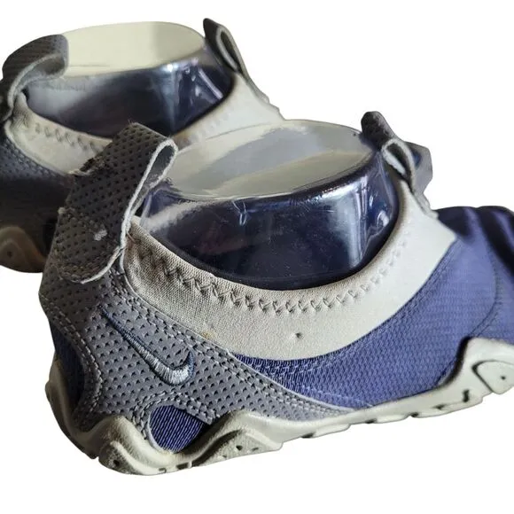 Nike ACG Vintage Aqua Socks Men's Size 9 Blue Gray Water Shoes Beach Hiking